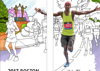 Johnny Kelley Statue